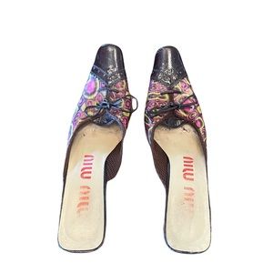 Miu Miu Mules - Size 5